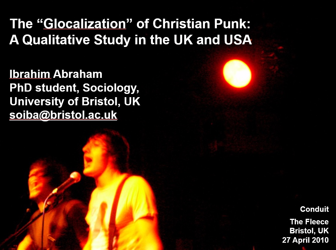 Glocalization Christian Punk
