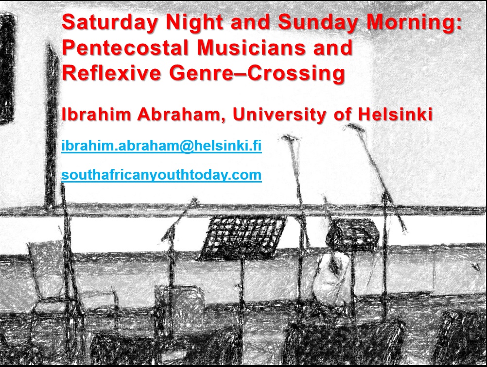 Pentecostal muscians genre crossing